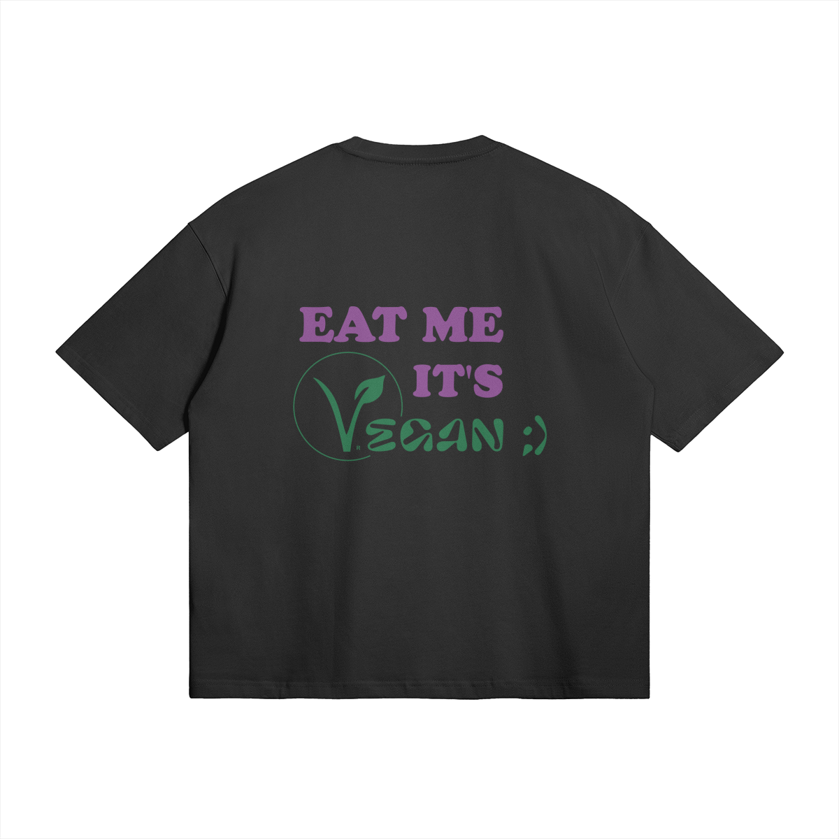 EAT ME IT´S VEGAN - Oversized T-Shirt
